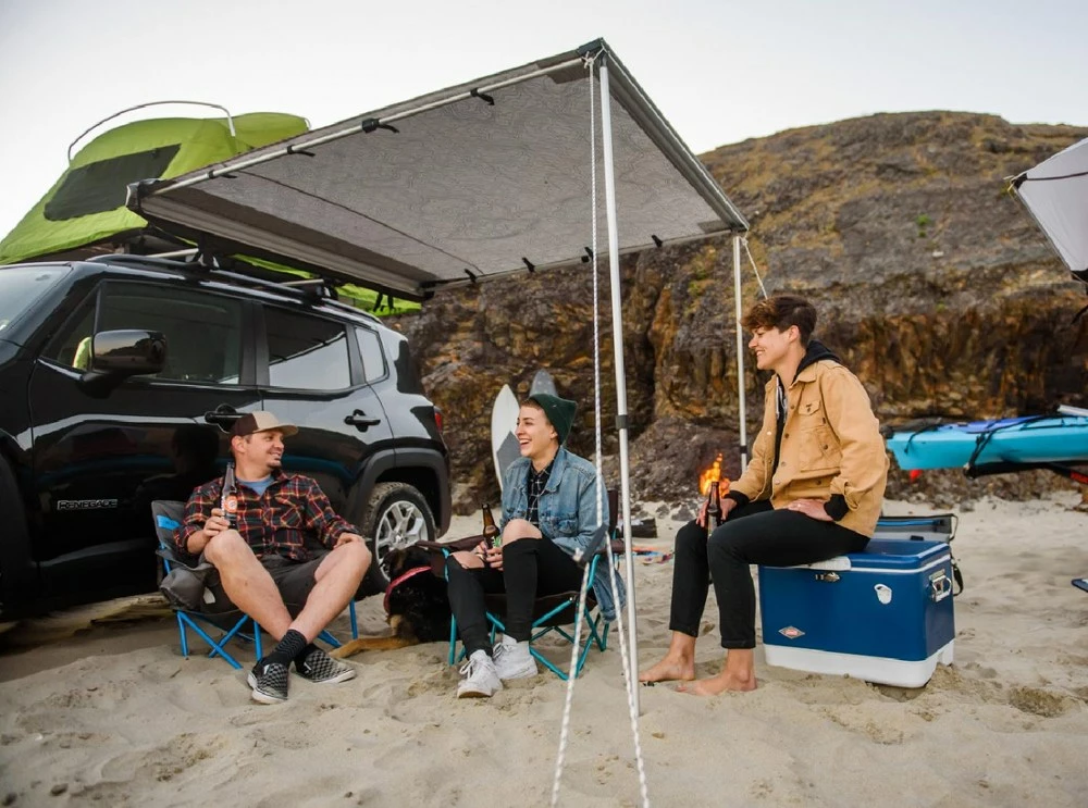 Yakima SlimShady 6.5' Roof-Mounted Awning 5 Yakima SlimShady 6.5' Roof-Mounted Awning - Image 5