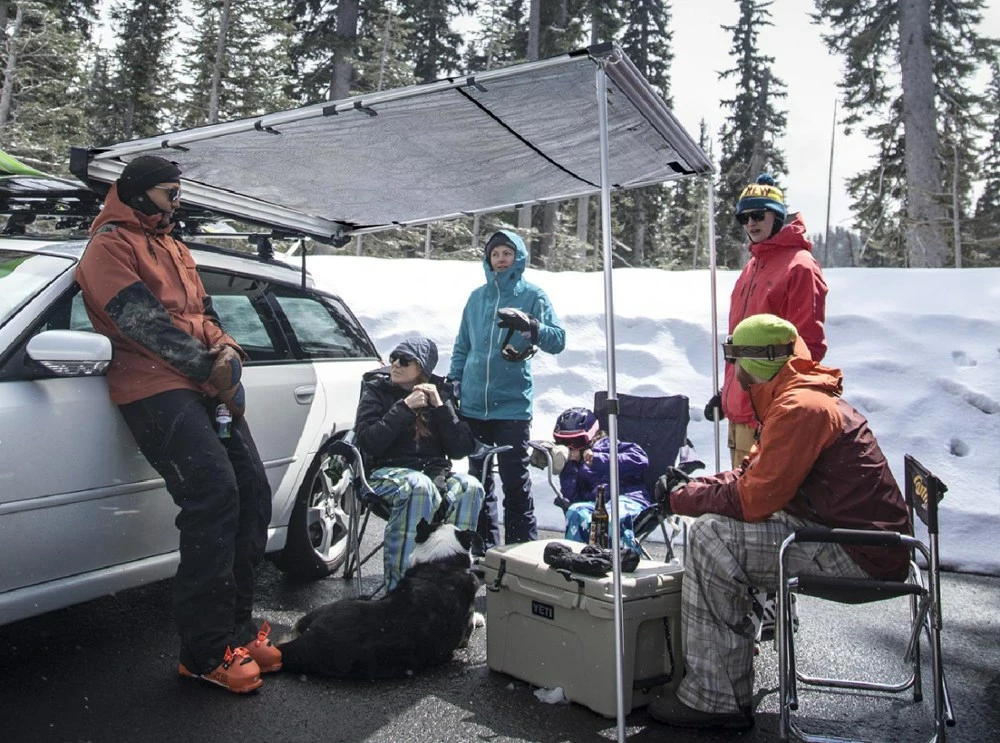 Yakima SlimShady 6.5' Roof-Mounted Awning 6 Yakima SlimShady 6.5' Roof-Mounted Awning - Image 6